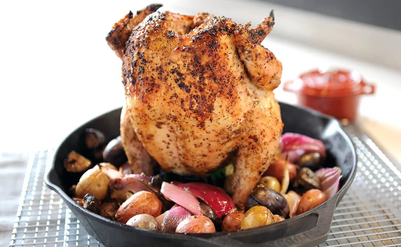 How to make the best beer can chicken on the BBQ Home