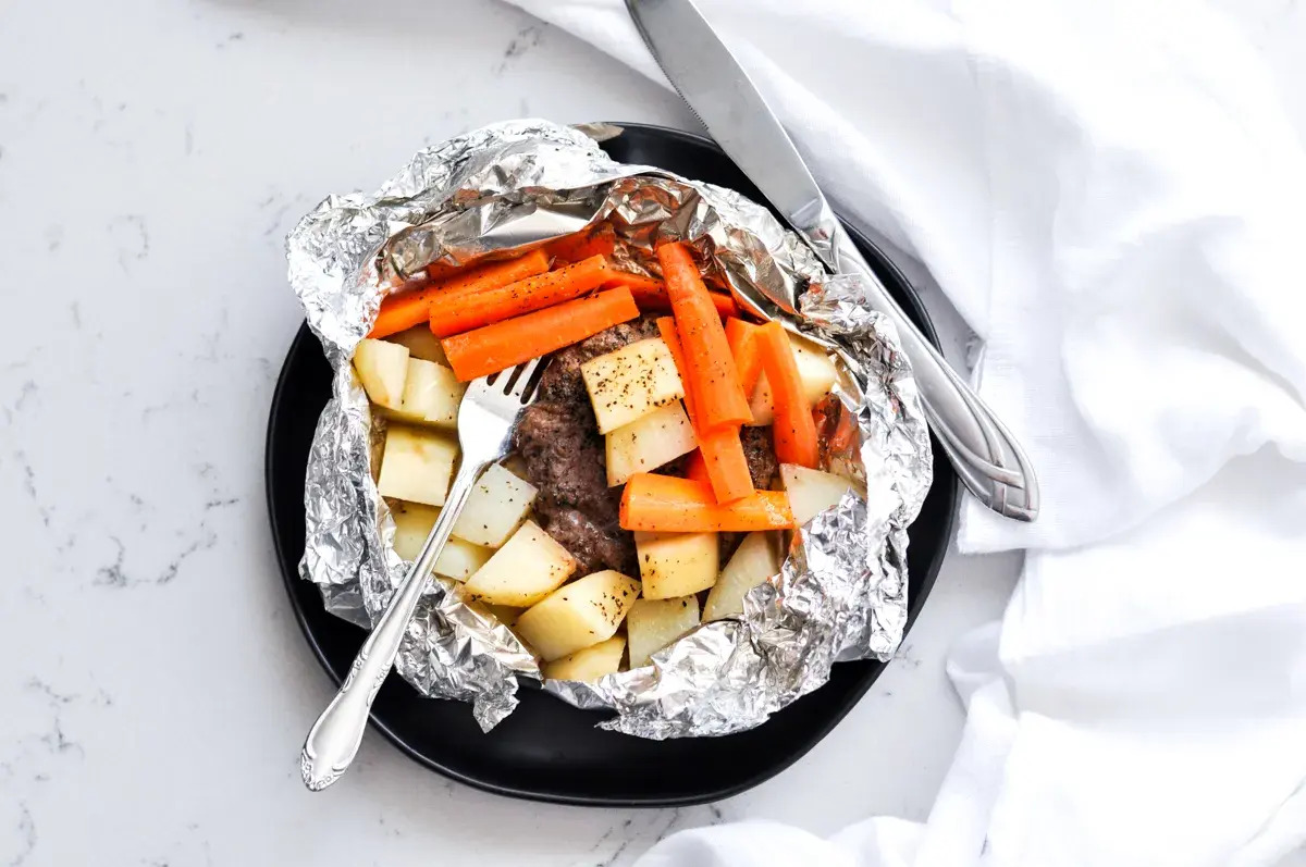 Ninja Foodi Baked Potatoes in Air Fryer