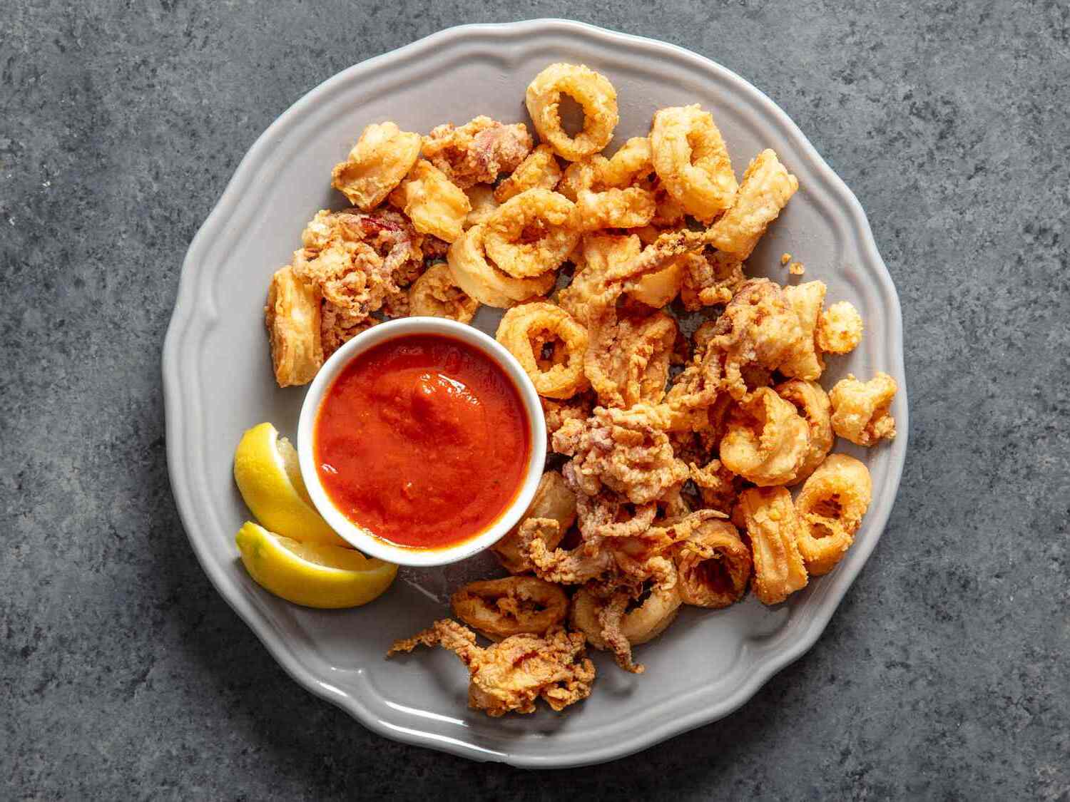 Air Fryer Calamari and Seafood Sauce Recipe