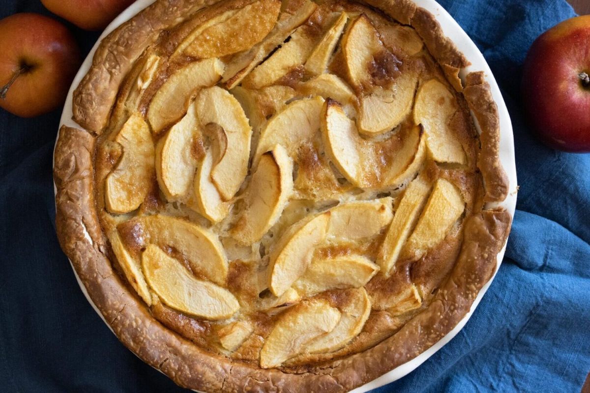 Apple Pie Tart Made in the Ninja Foodi Recipe