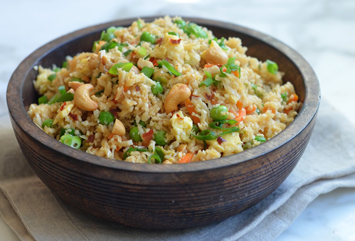 Chicken and Cauliflower Rice Stir Fry Recipe