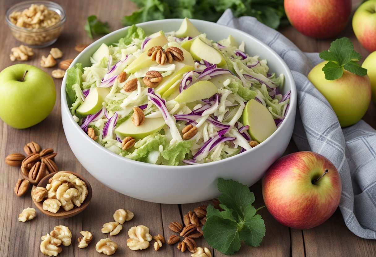 Green Onion and Apple Slaw: A Refreshing Twist on a Classic Side Dish