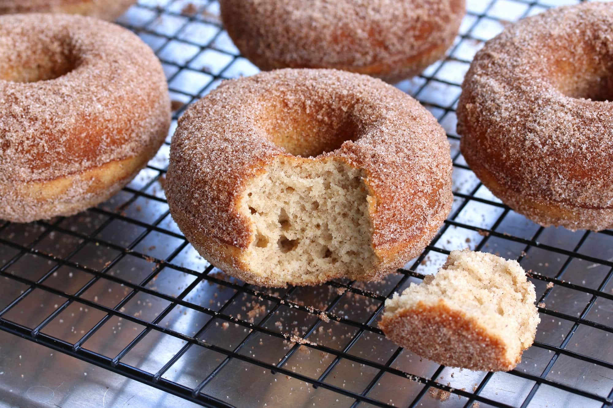 How to Make Homemade Donuts: Baked Gluten-Free Cinnamon Sugar Donut Holes