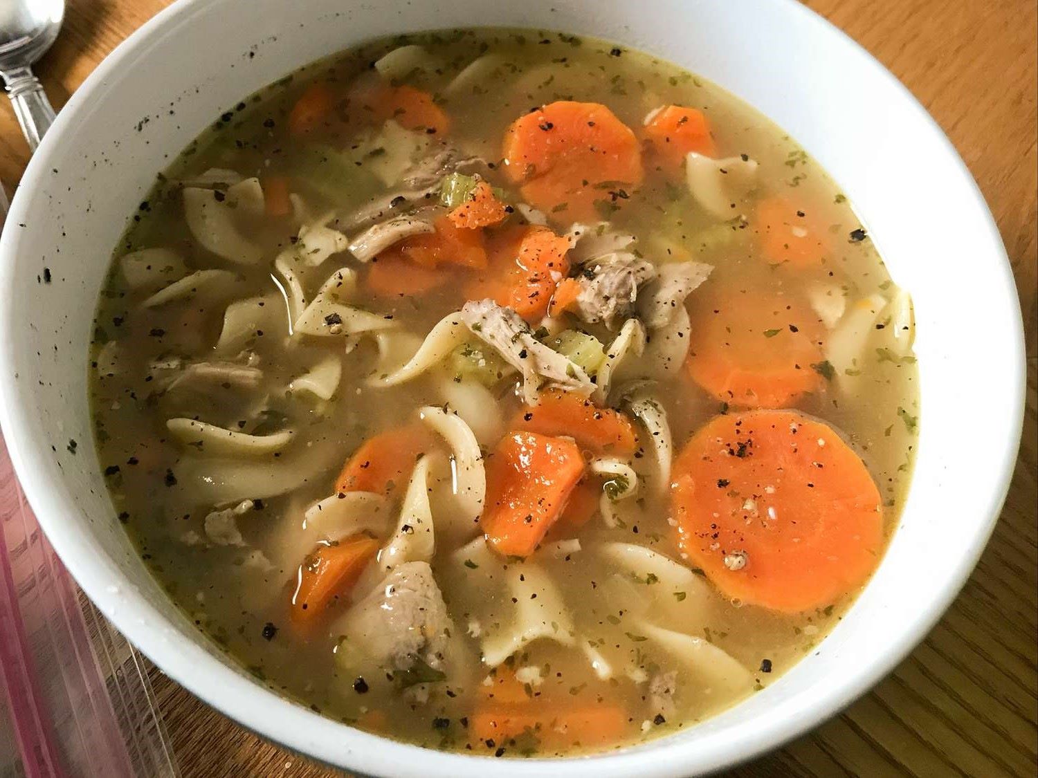 Instant Pot Homemade Chicken Noodle Soup Recipe