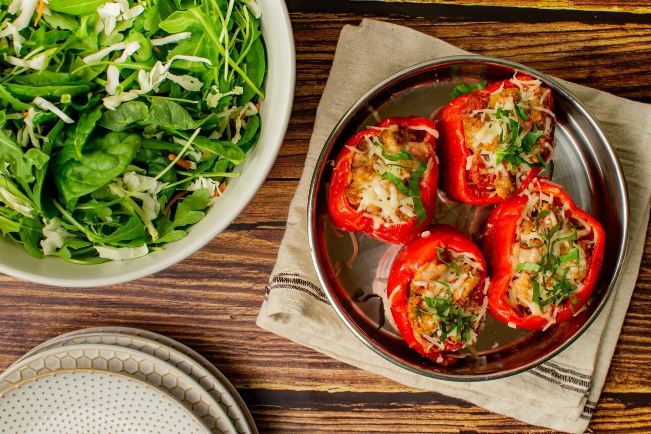 Instant Pot Italian Stuffed Peppers Recipe