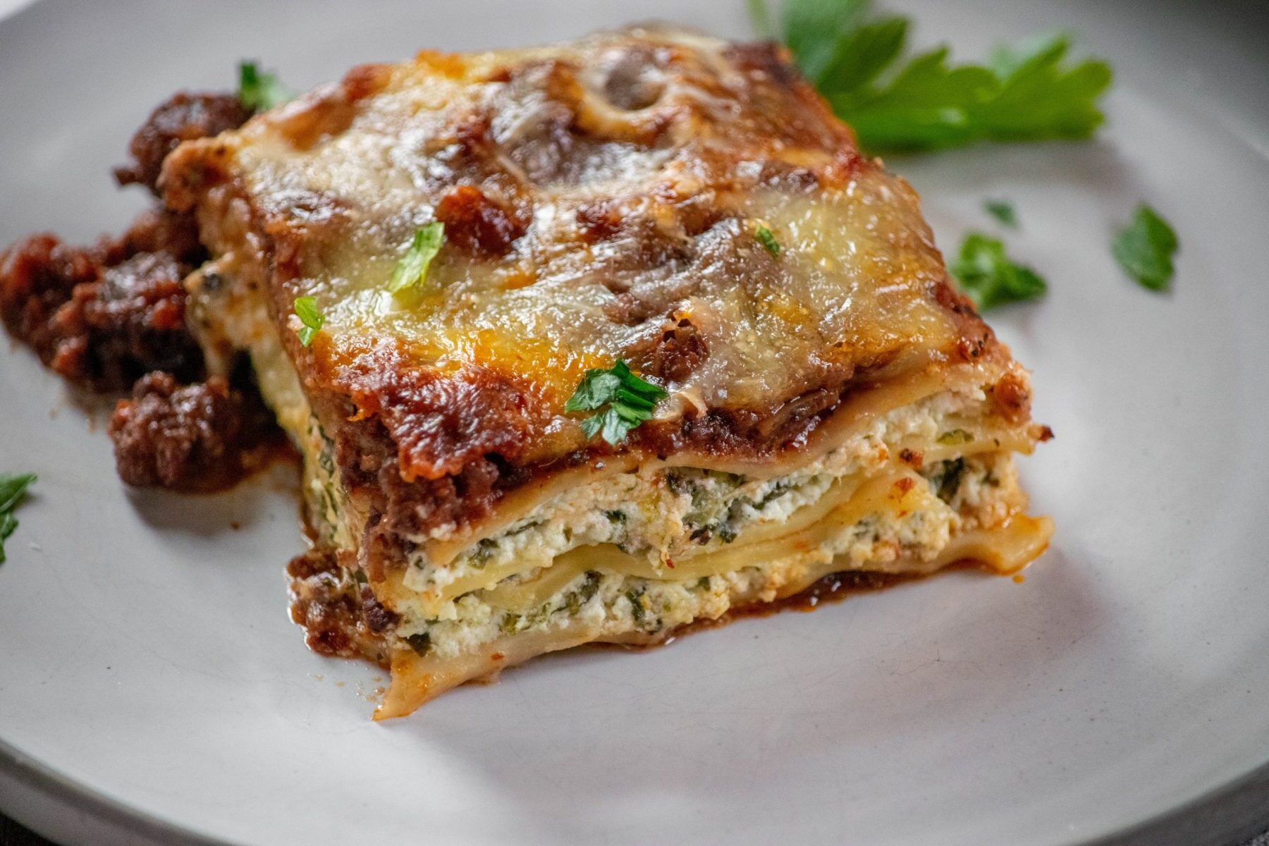 Instant Pot Sausage and Spinach Lasagna Recipe