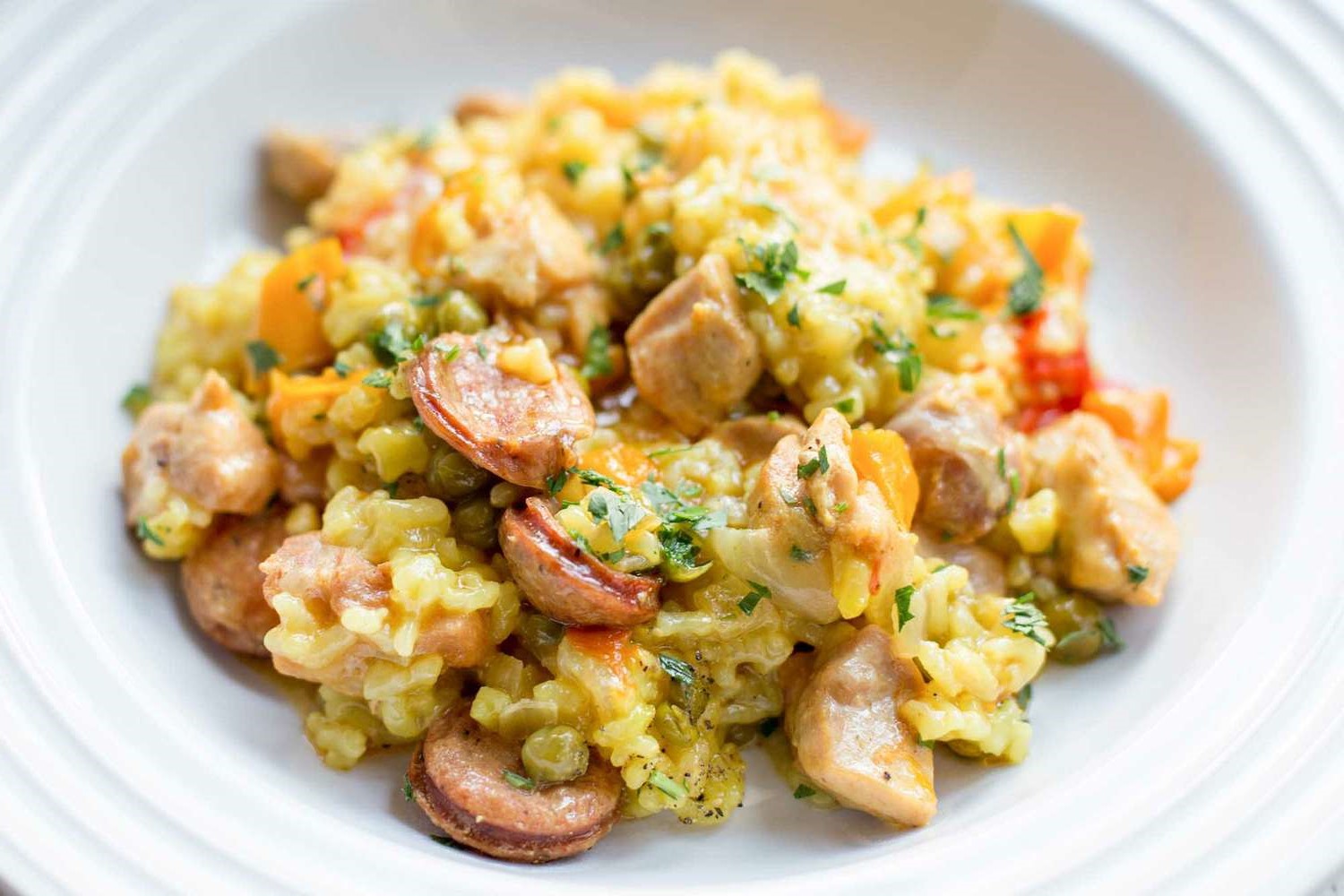 Instant Pot Seafood Paella Recipe