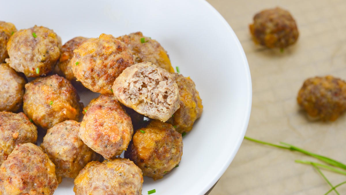 Ninja Air Fryer Sausage Balls Recipe