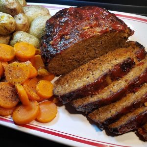 Ninja Foodi Grill BBQ Meatloaf Recipe