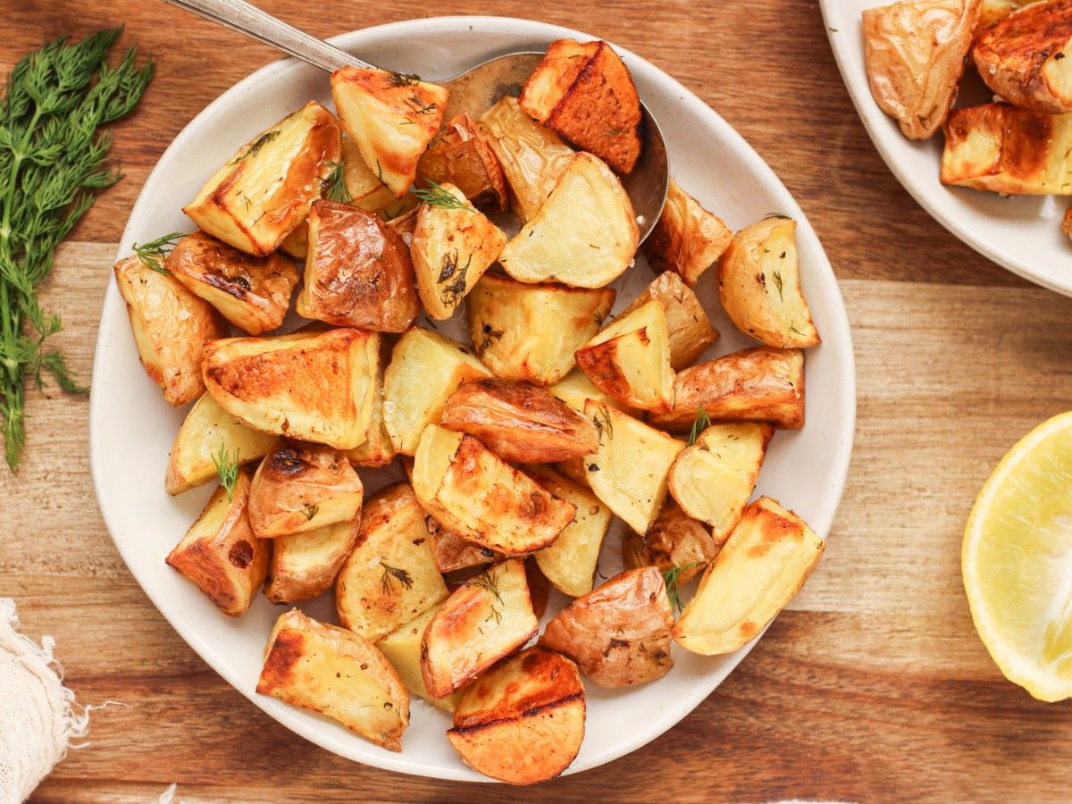 Ninja Foodi Grill Red Roasted Potatoes Recipe