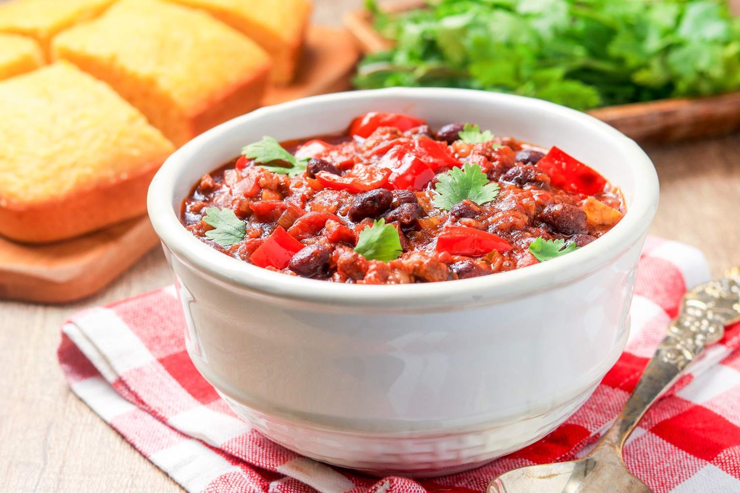 Salsa Sausage Chili in the Pressure Cooker Recipe