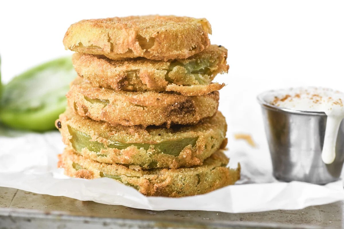 Southern Comfort Food: Fried Green Tomatoes in the Air Fryer Recipe