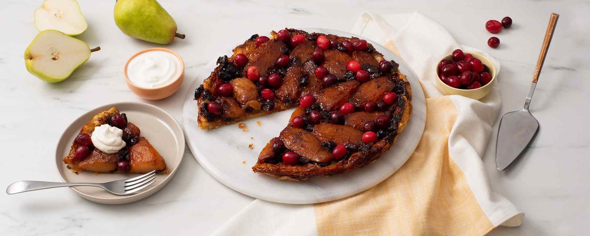 Spiced Pear Cranberry Cake Recipe for Instant Pot Lovers
