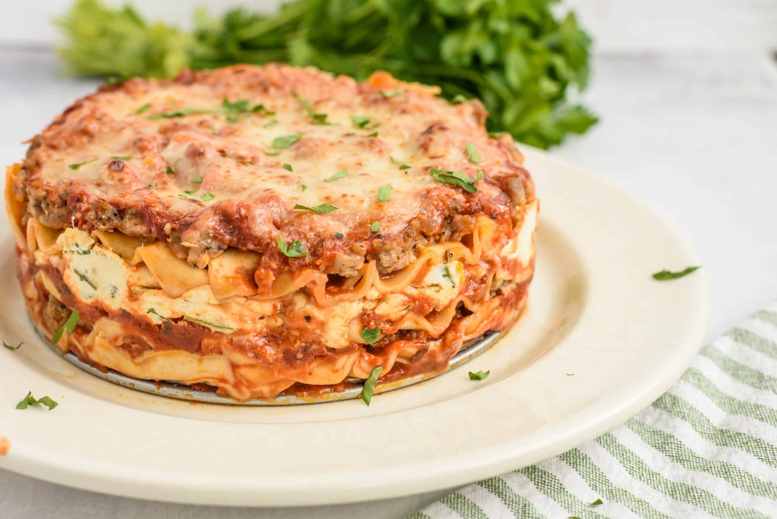 Vegetable Lasagna Recipe for the Instant Pot