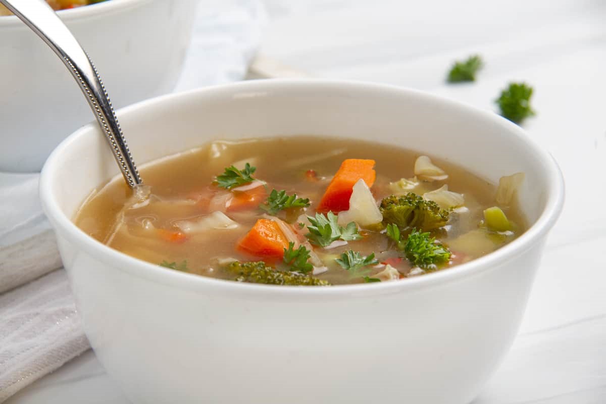 Weight Watchers Vegetable Soup Recipe for Instant Pot