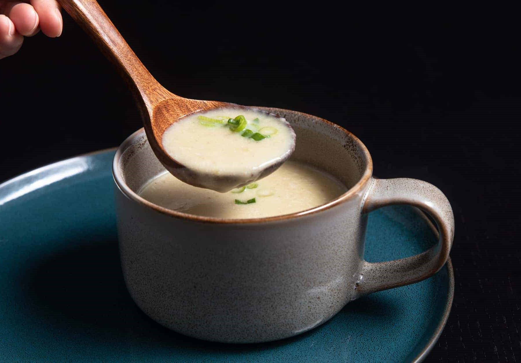 Instant Pot Potato Leek Soup Recipe
