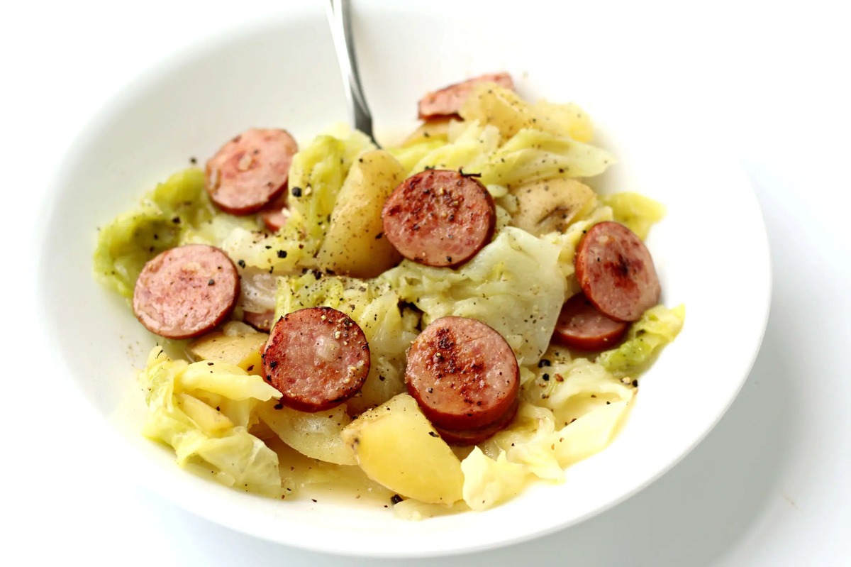 Instant Pot Cabbage and Sausage Recipe