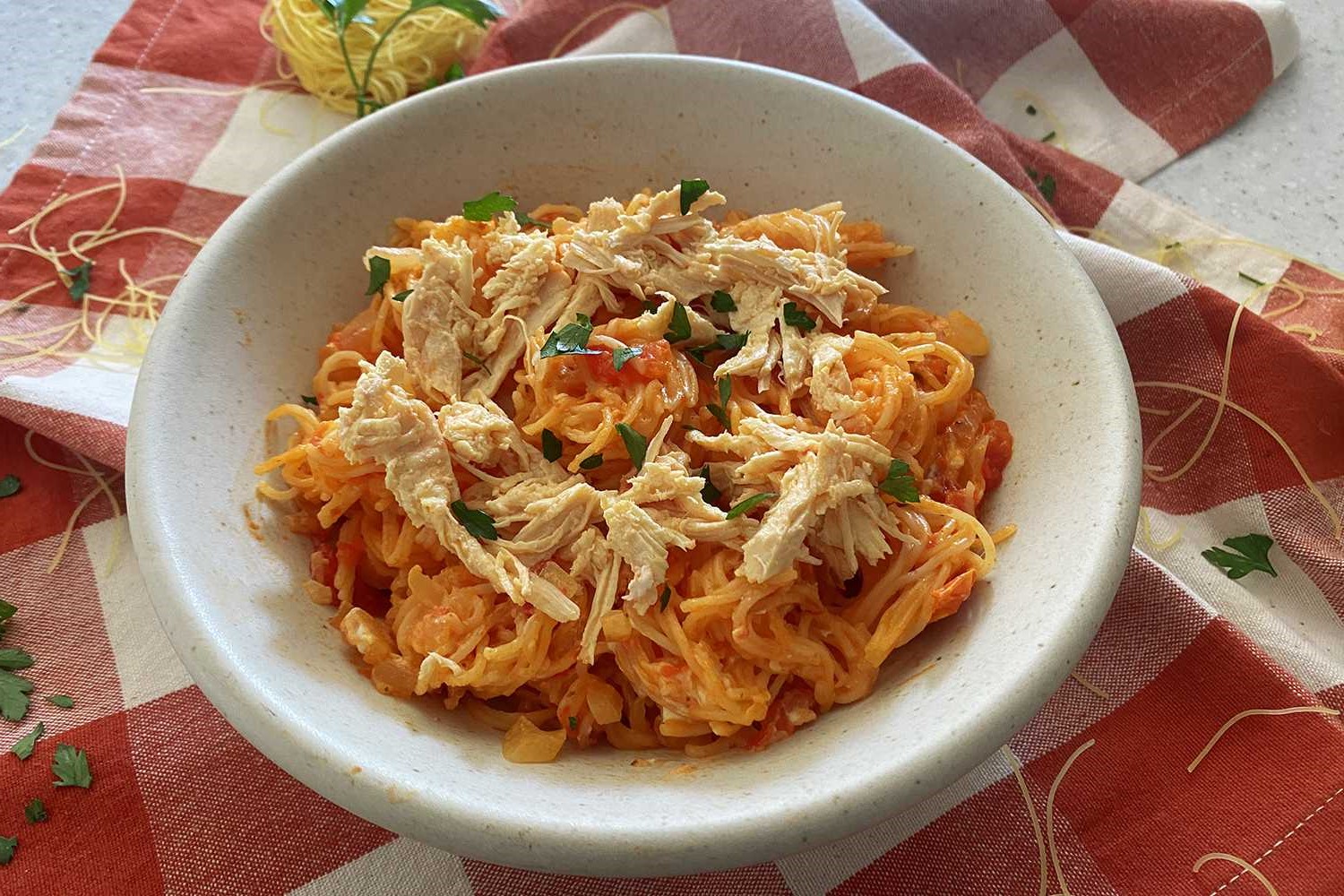 Instant Pot Chicken Spaghetti Recipe