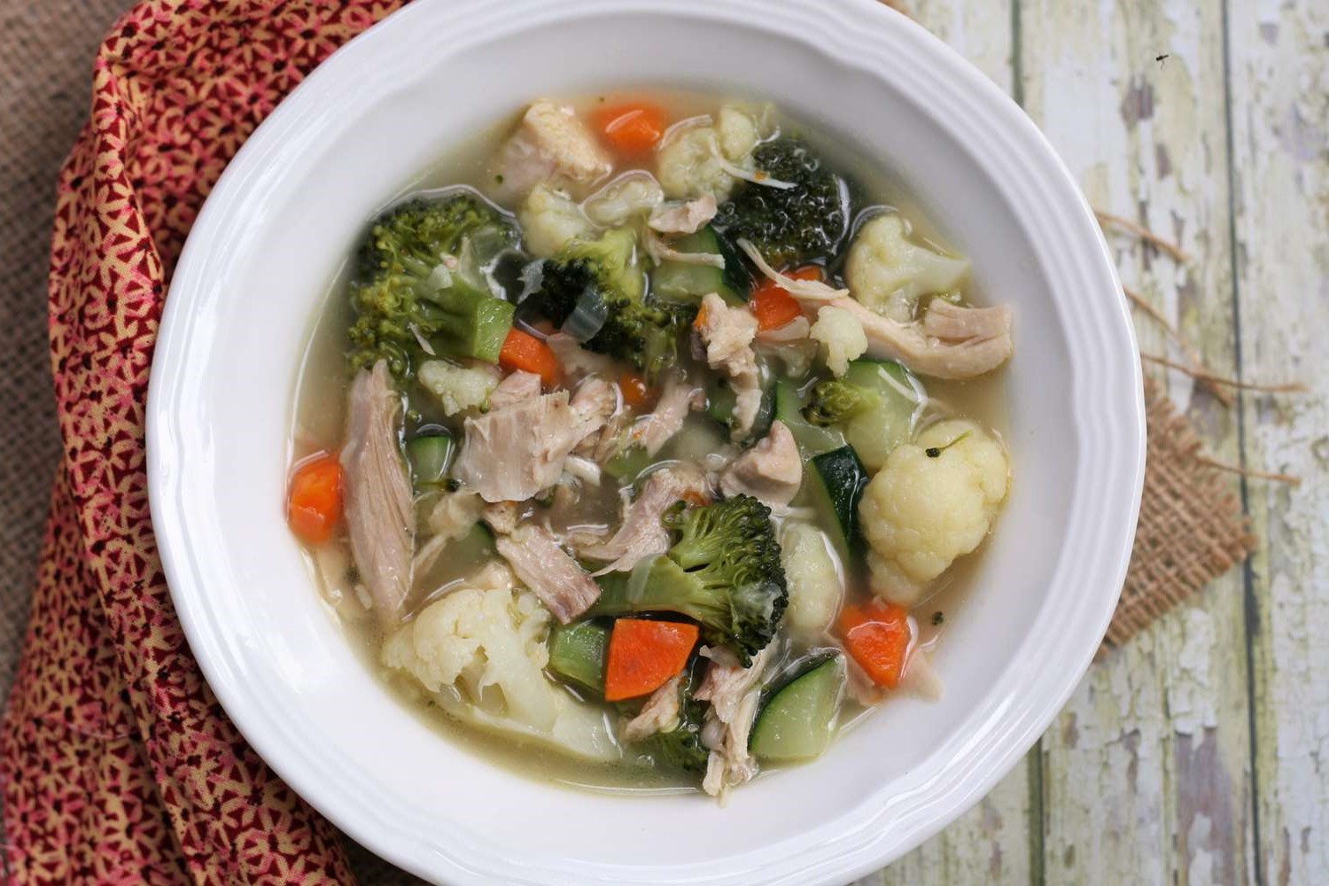 Instant Pot Chicken Vegetable Soup Recipe