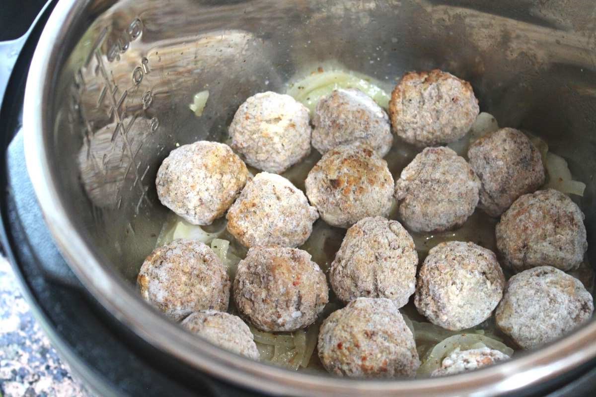 Instant Pot Frozen Meatballs Recipe