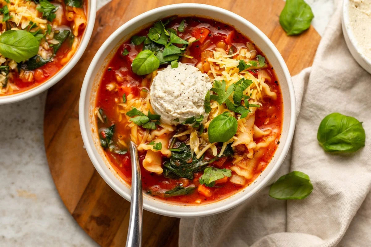 Instant Pot Lasagna Soup Recipe: A Cozy Classic