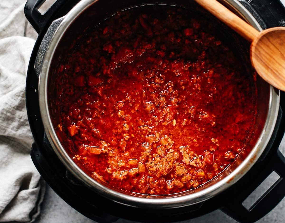 Instant Pot Meat Sauce Recipe: Simple & Savory