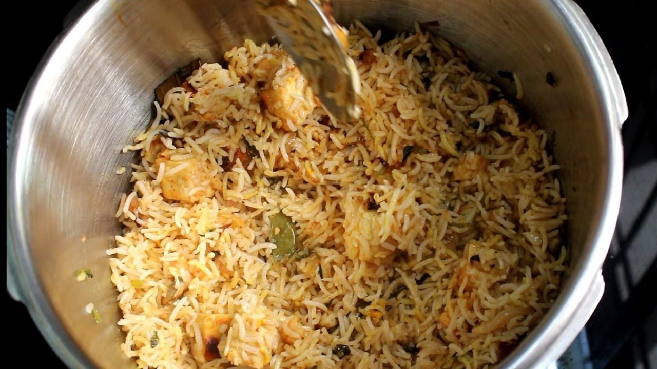 Instant pot paneer biryani sale