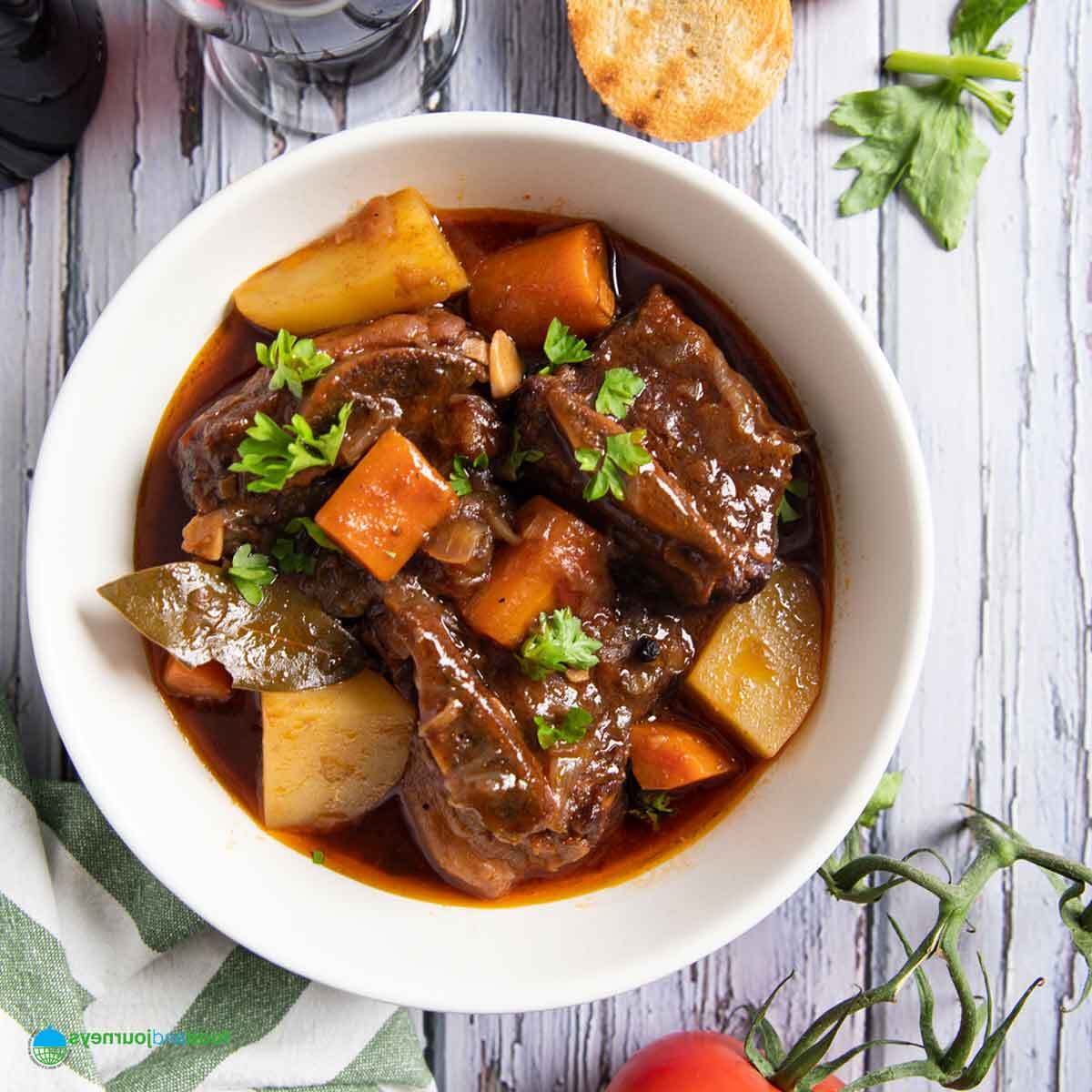 Basque Beef Stew Recipe