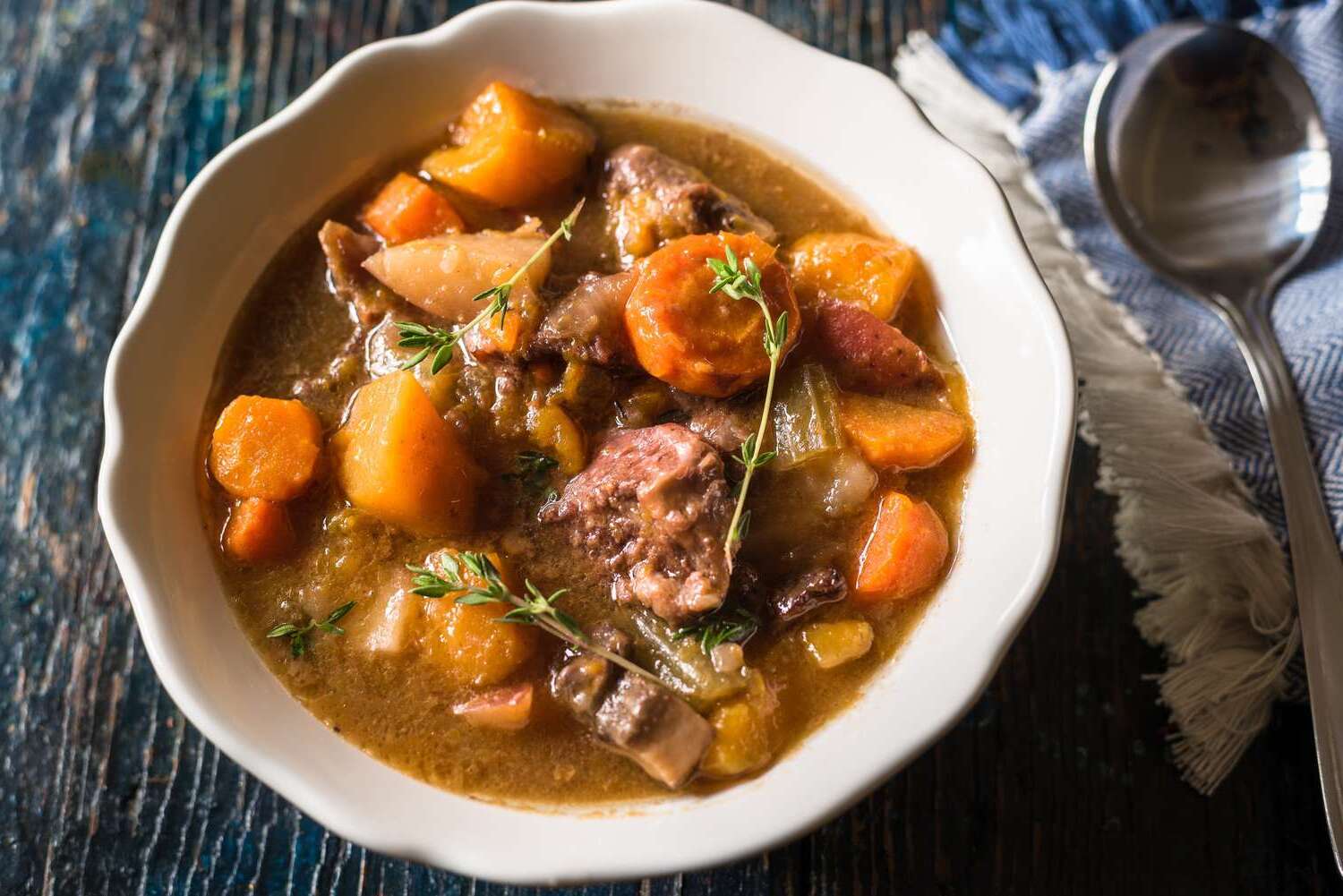 Beef and Bacon Stew