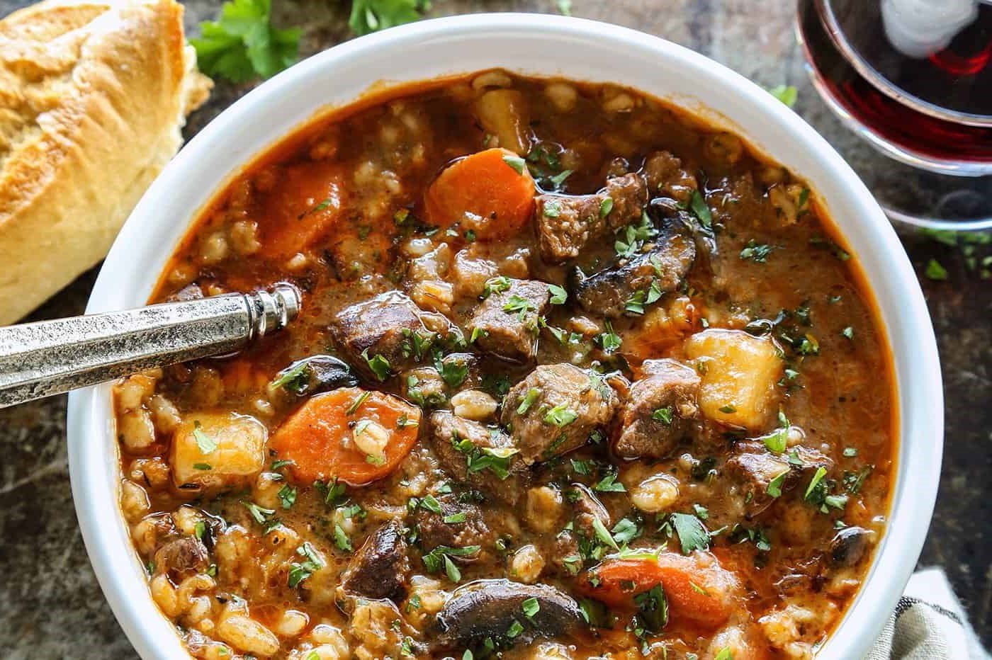 Beef And Barley Stew Recipe