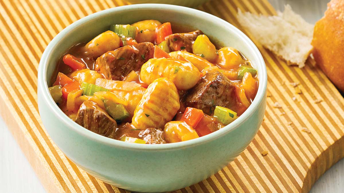 Beef Stew With Gnocchi Recipe