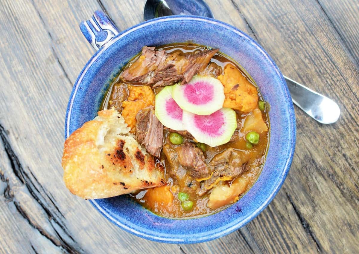 Beef Stew With Radishes Recipe