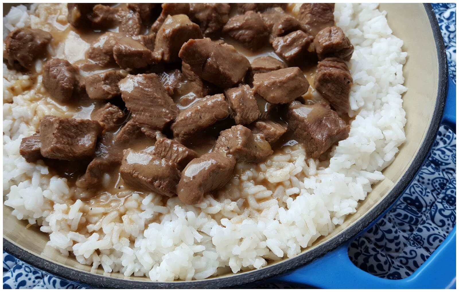 Beef Tips And Rice Stew Recipe