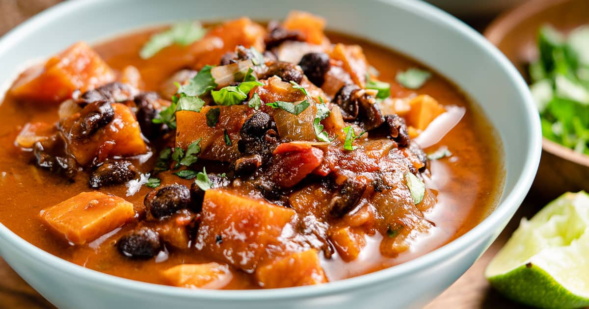 Black Bean And Sweet Potato Stew Recipe