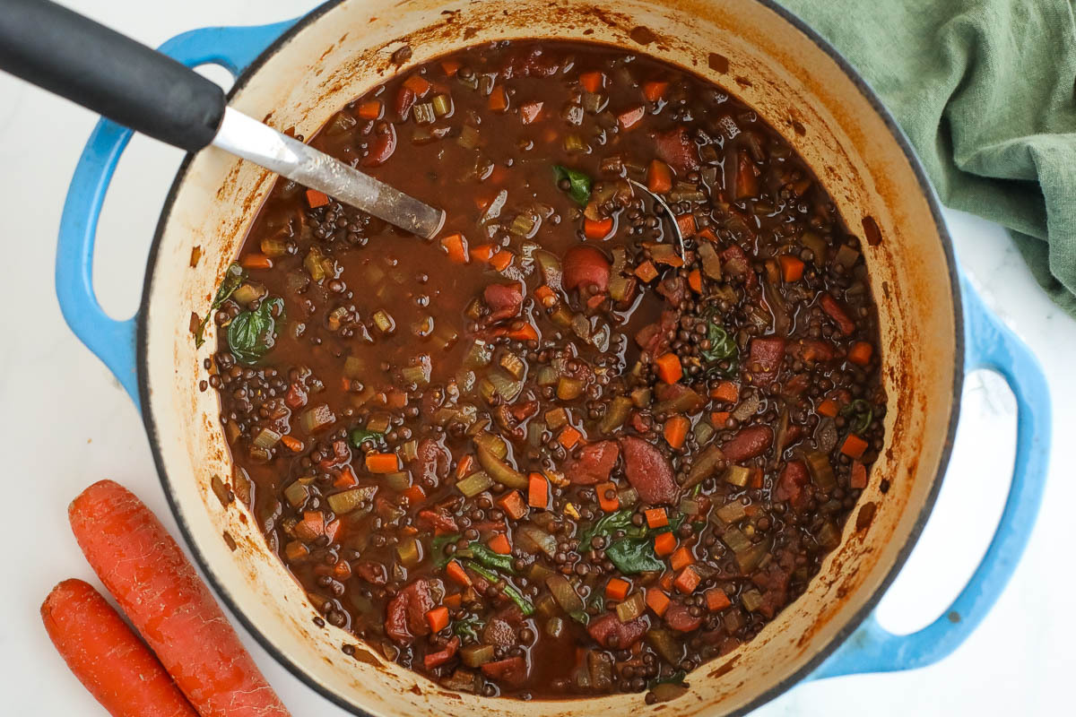 Black Lentil Stew