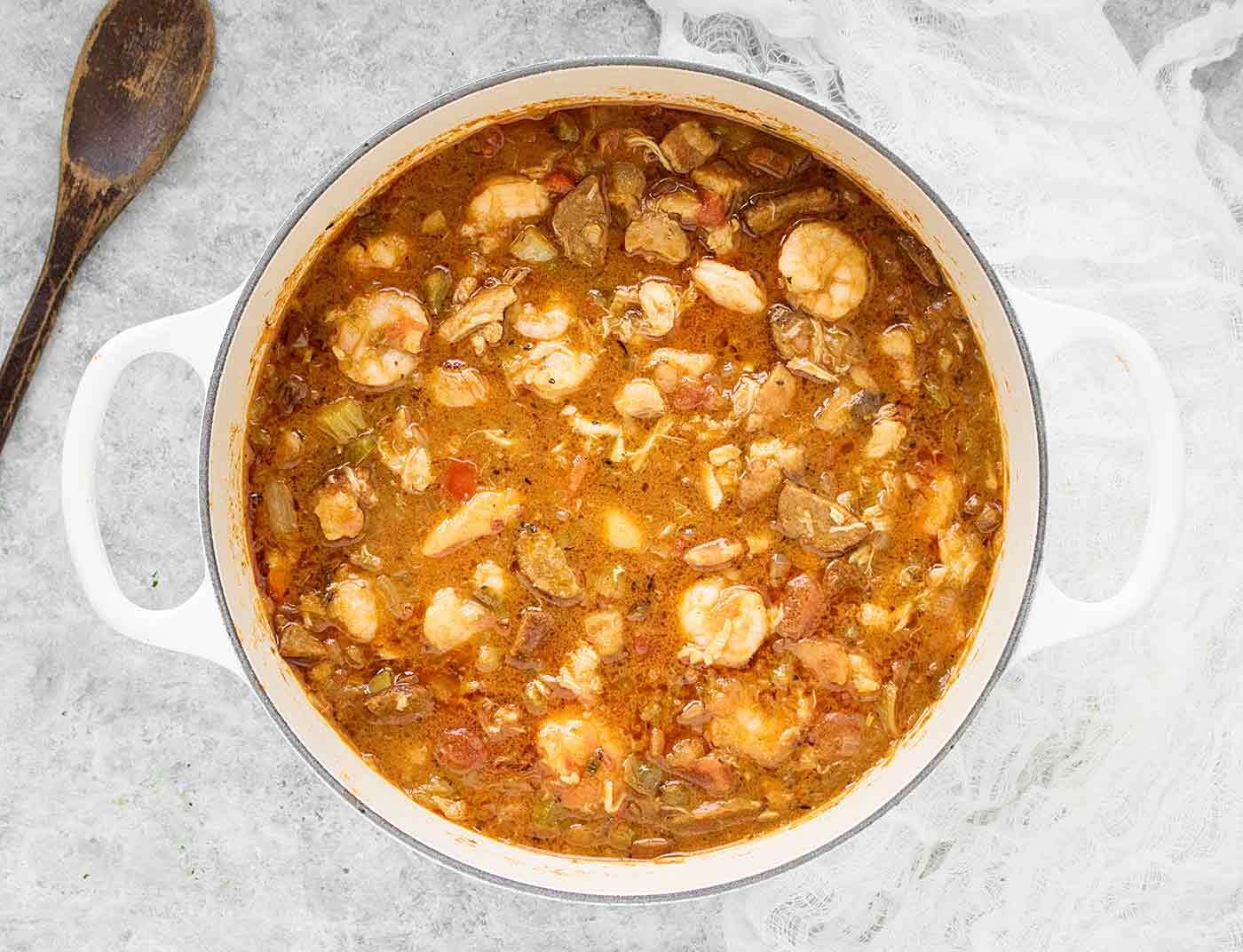 Chicken And Shrimp Stew Recipe