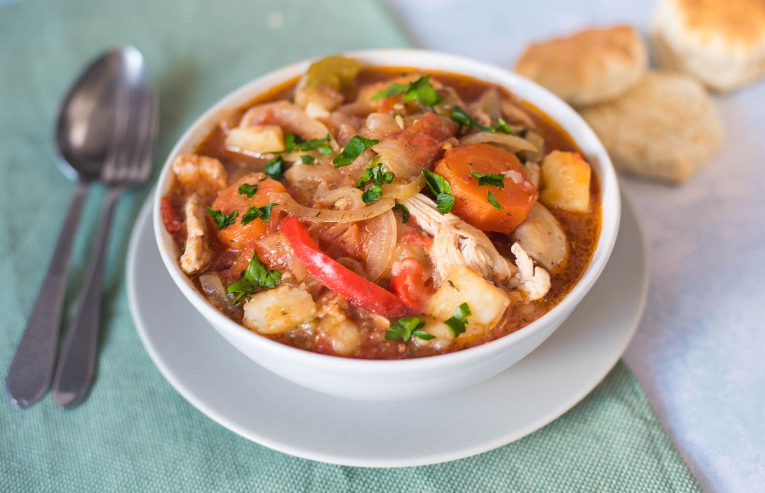 Chicken And Vegetable Stew Recipe