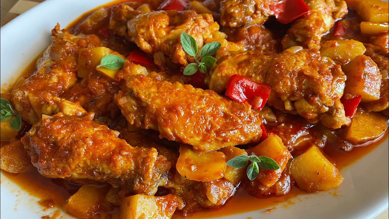 Chicken Wings Stew Recipe