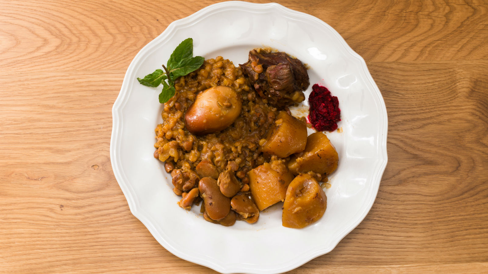 Cholent Stew Recipe