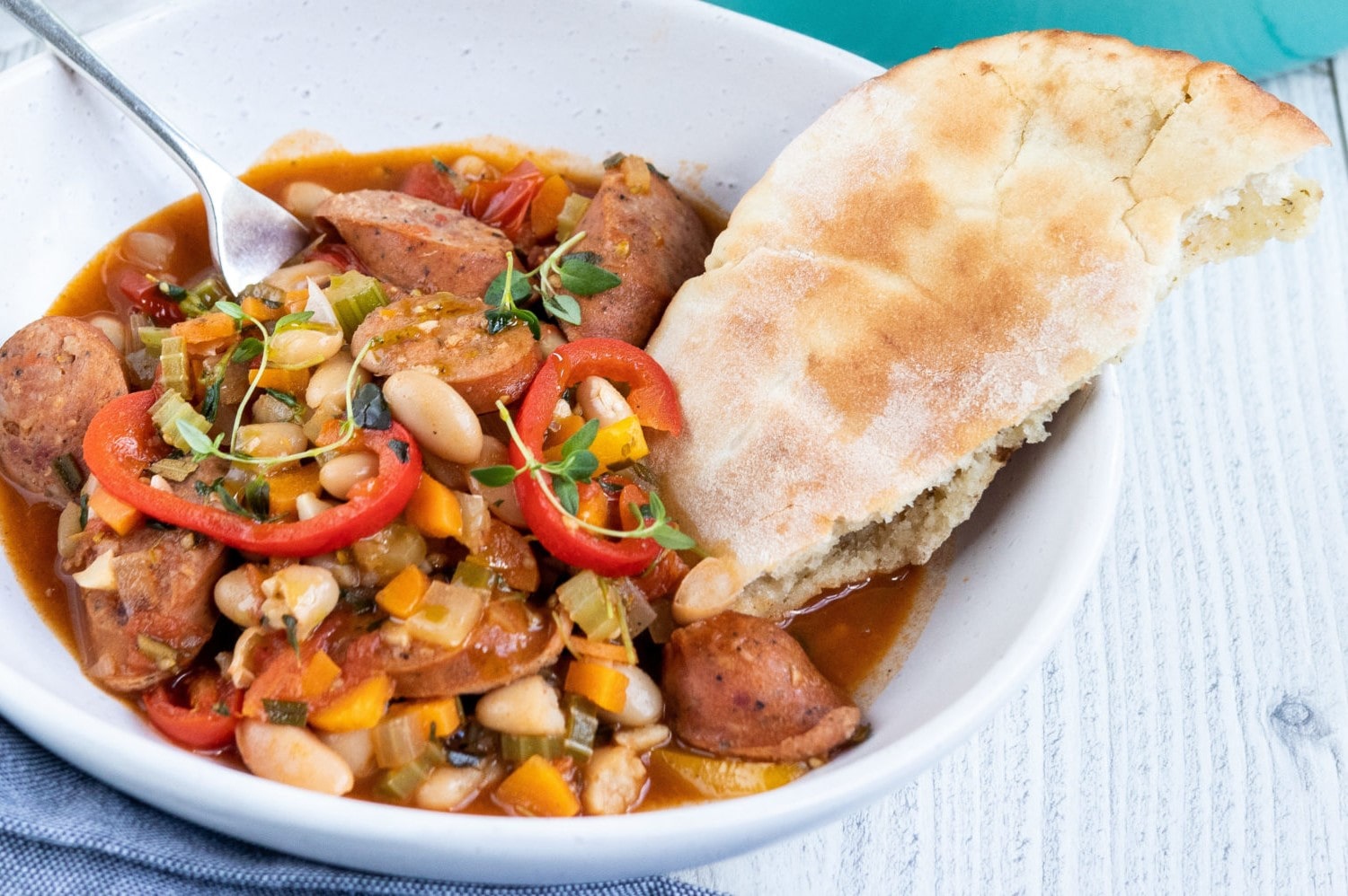 Chorizo And White Bean Stew Recipe