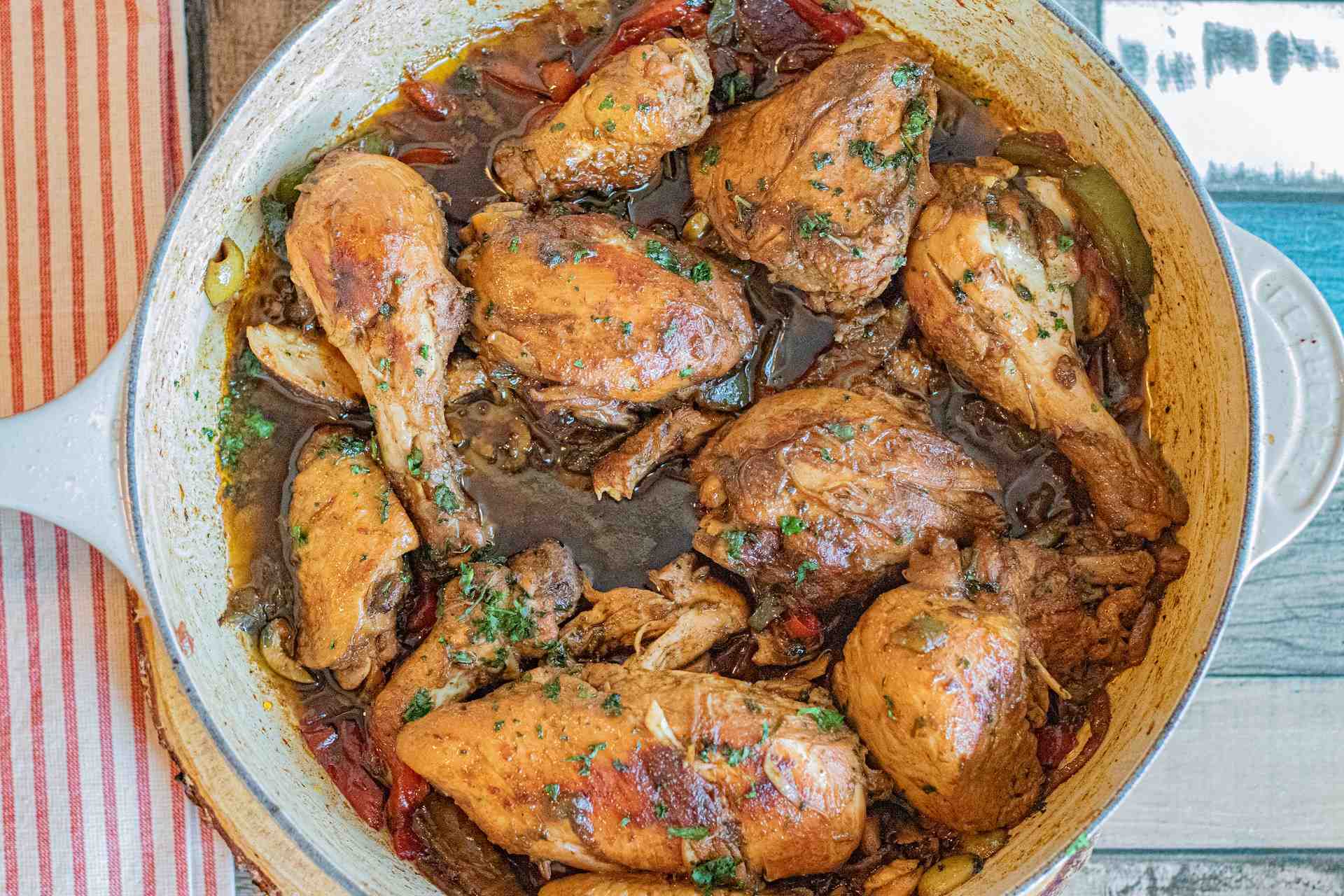 Dominican Chicken Stew Recipe