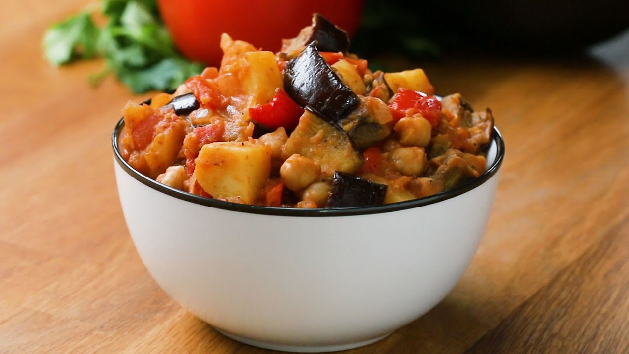 Eggplant Potato Stew Recipe