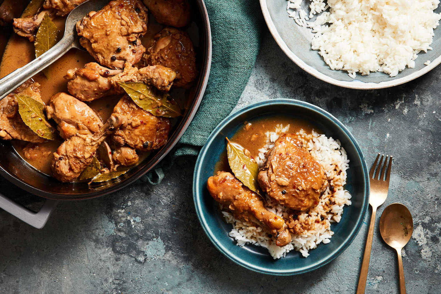 Filipino Chicken Adobo Stew Recipe