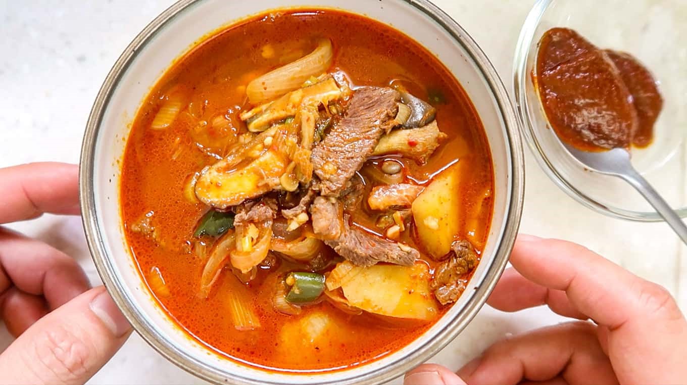 Gochujang Jjigae Stew Recipe