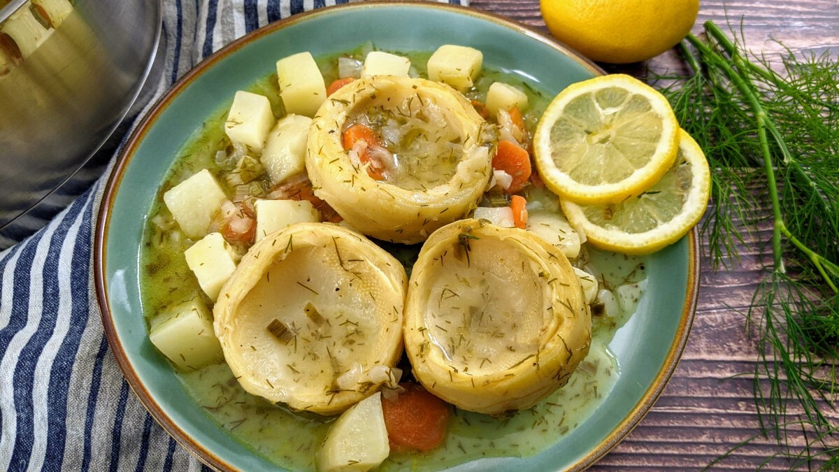 Greek Artichoke Stew