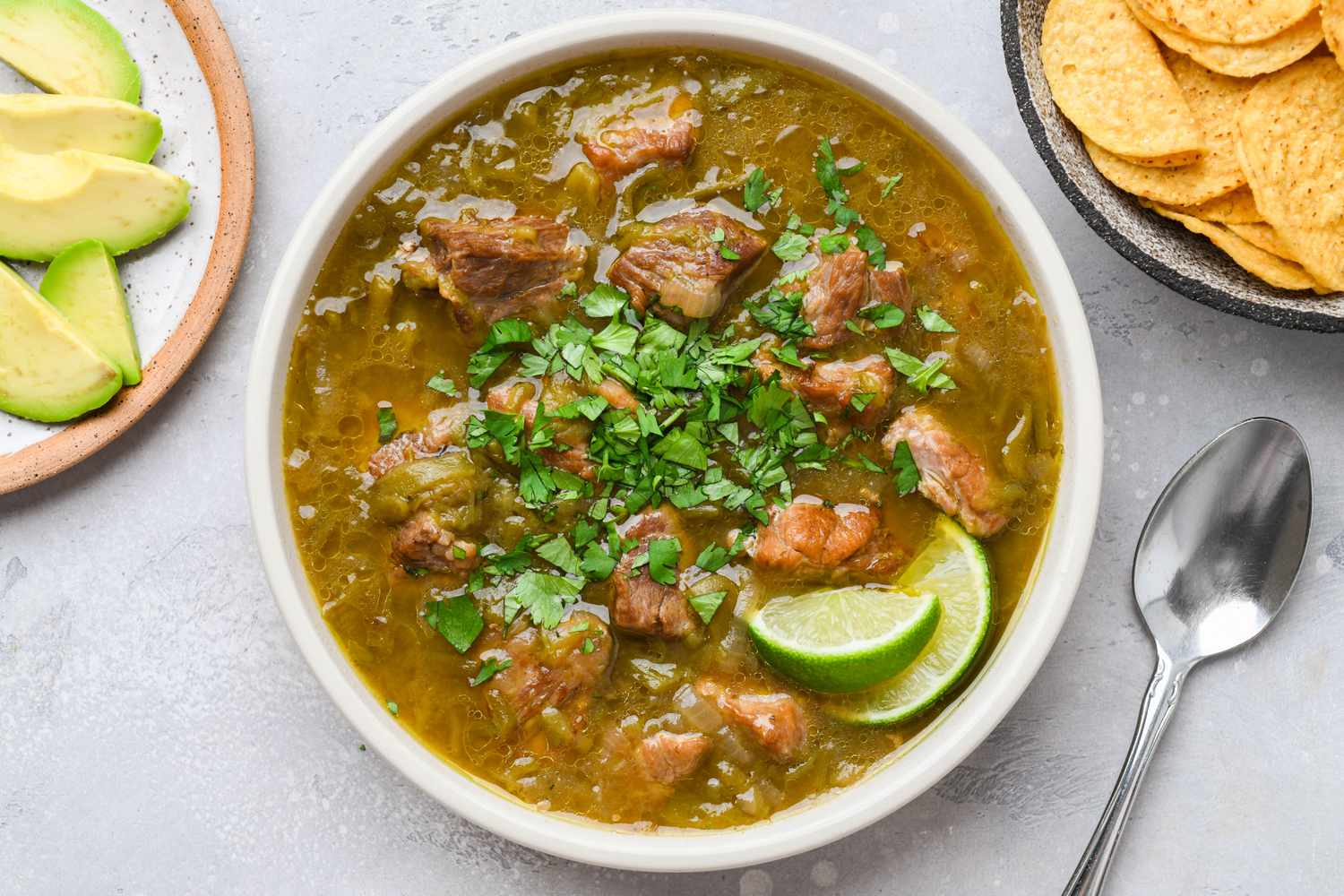 Green Chili Ground Beef Stew Recipe