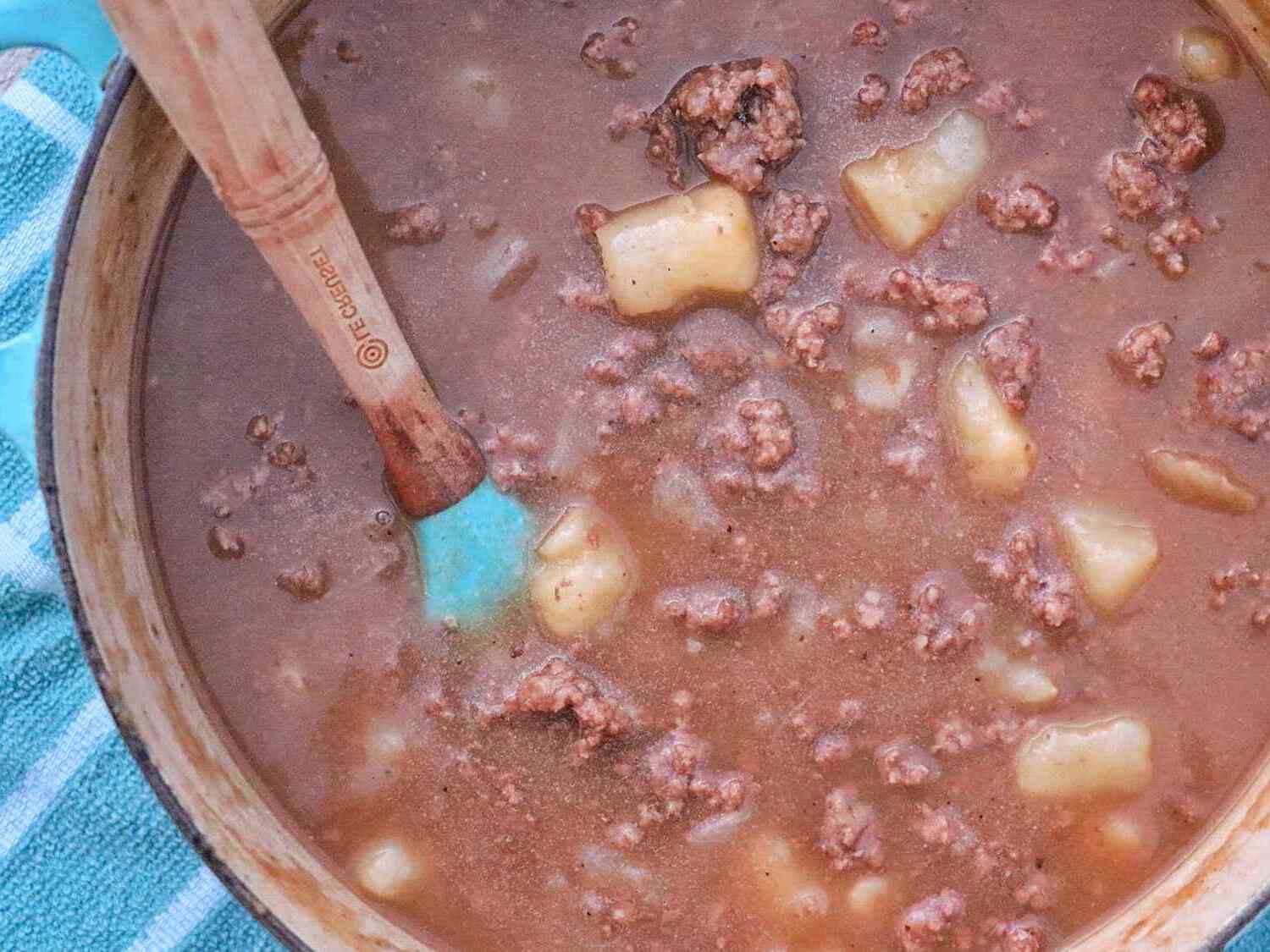 Hamburger Stew With Brown Gravy Recipe