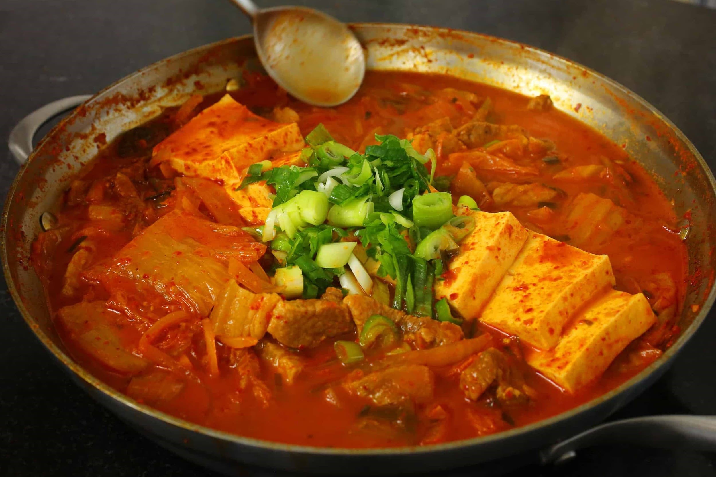 Kimchi Jjigae Stew Recipe