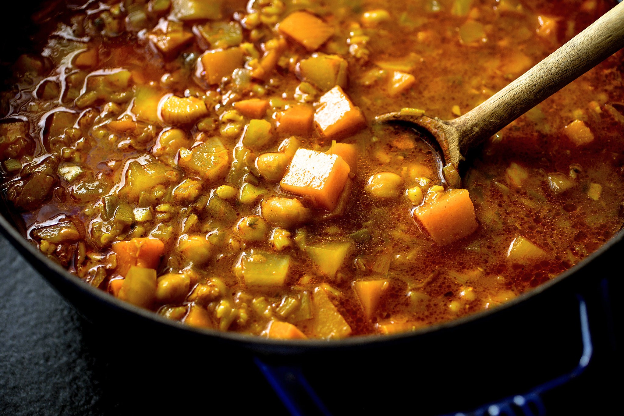 Lentil Sweet Potato Stew Recipe