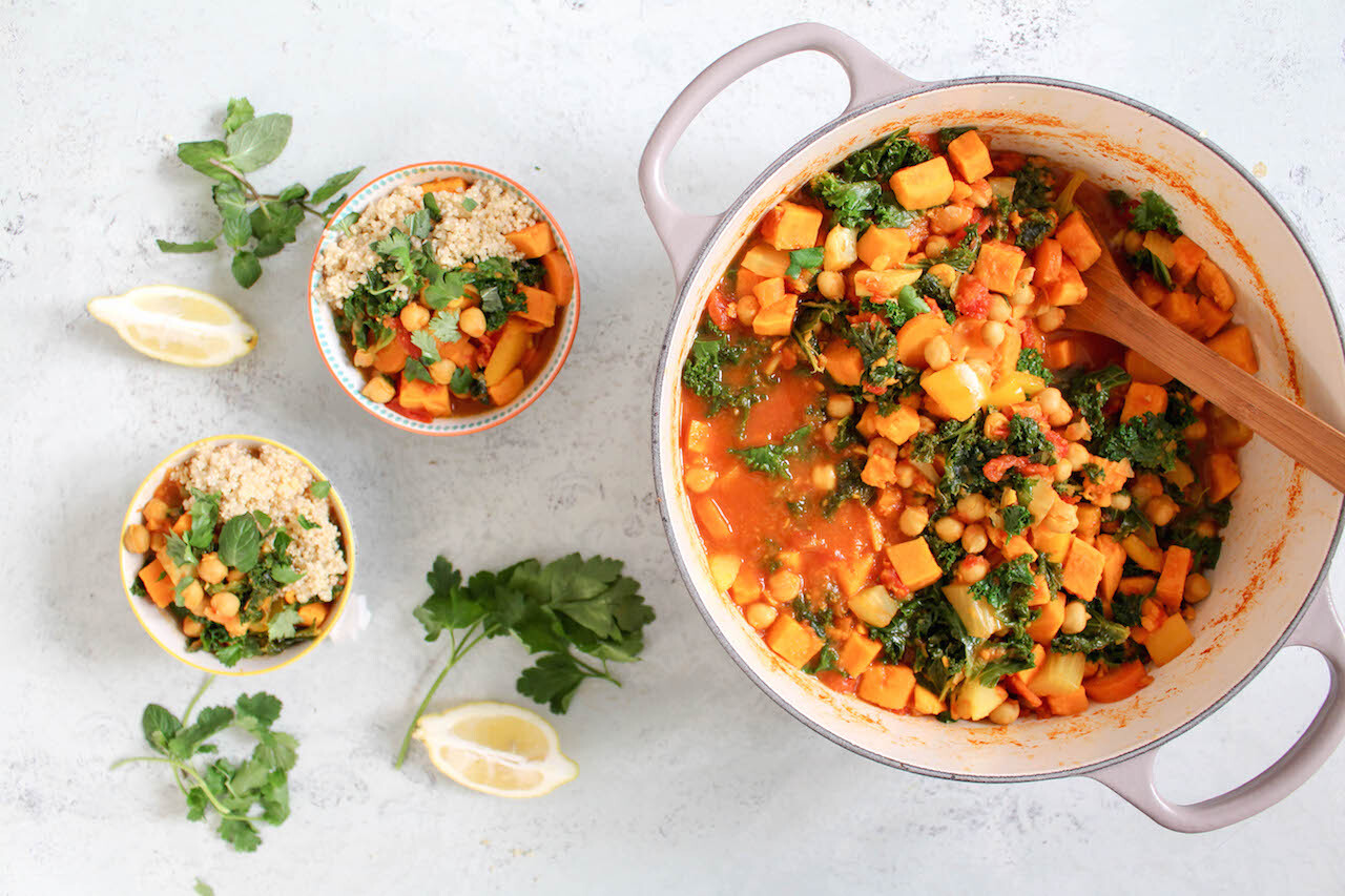 Moroccan Sweet Potato Stew Recipe